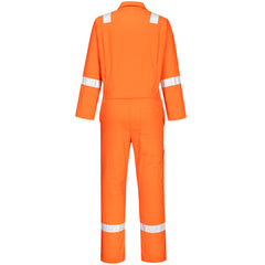 Portwest Iona Cotton Coverall  Lightweight Reflective Work Safety C814
