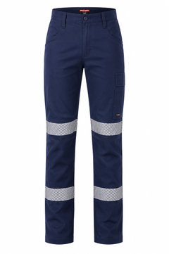Hard Yakka Hi-Vis Two-Tone Shirt &amp; Drycool Reflective Pants Uniform Set HYSET009