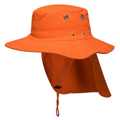 Portwest Wide Adjustable Comfy Breathable SunProtect Eyelet Brim Hat MC601