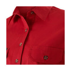 Hard Yakka New Womens Mustang Signature LS Closed Front Work Shirt Y08399
