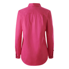 Hard Yakka New Womens Mustang Signature LS Closed Front Work Shirt Y08399