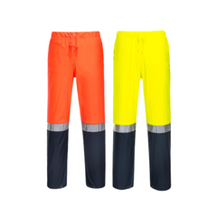 Portwest Mens Huski Farmers Hi-Vis Pants Reflective Work Safety Tapped K8101-KarWorkwear