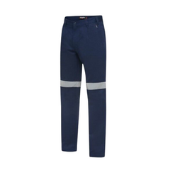 KingGee Mens Reflective Drill Pants Reinforced Stitching Safety Work K53020-Collins Clothing Co