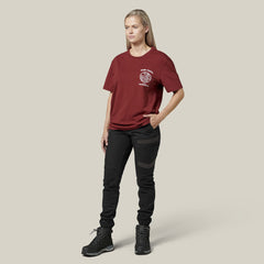 SUPER SALE! Hard Yakka Womens Raptor Long Pants Safety FREE Stretch Belt Y08382