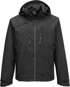 DX463 Men'S DX4 Waterproof Rain Jacket Hooded with Pockets
