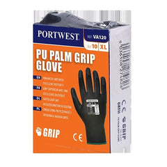 Portwest Vending PU Palm Smooth Glove Gray VA120