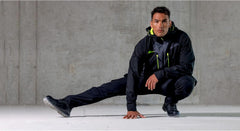 DX463 Men'S DX4 Waterproof Rain Jacket Hooded with Pockets