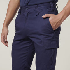 SUPER SALE! Hard Yakka Mens Core Basic Cargo Work Pants FREE Stretch Belt Y02597