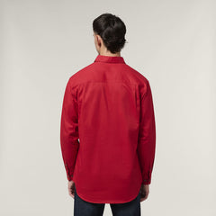 Hard Yakka Mens New Mustang LS Closed Front Work Shirt Y04004