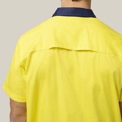 Hard Yakka Mens Lightweight Vented Shirt & Reflective Work Pants Uniform Set  Workwear HYSET001