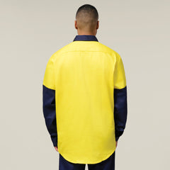 Hard Yakka Hi-Vis Foundations & Drycool Workwear Set Lightweight Reflective HYSET010