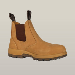 SUPER SALE Hard Yakka Mens Outback Steel Toe Safety Boot FREE 5 Pack Sock Y60174