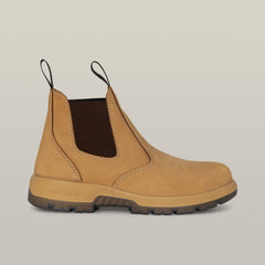 SUPER SALE Hard Yakka Mens Outback Steel Toe Safety Boot FREE 5 Pack Sock Y60174