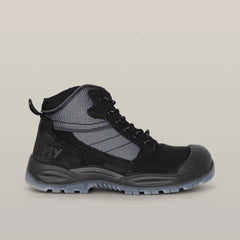 SUPER SALE! Hard Yakka Nite Vision Leather Work Boots FREE 5 Pack Sock Y60235