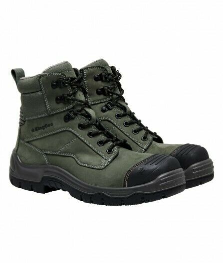 KingGee Mens PHOENIX 6CZ EH Safety Leather Boot Electrical Hazard Protect K27990