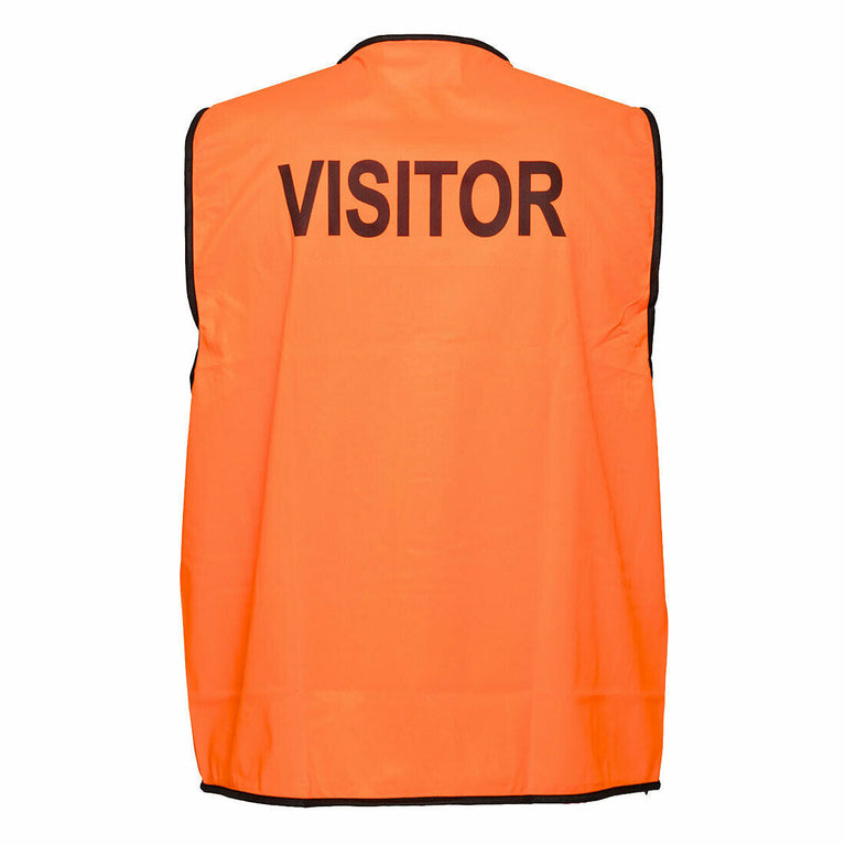 Portwest Visitor Hi-Vis Vest Class D Lightweight Touch Tape Work Safety MV120