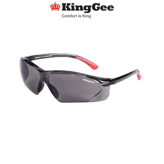 KingGee Uni-Sex Somke Protect Work Safety Glasses Smoke Grey K99072