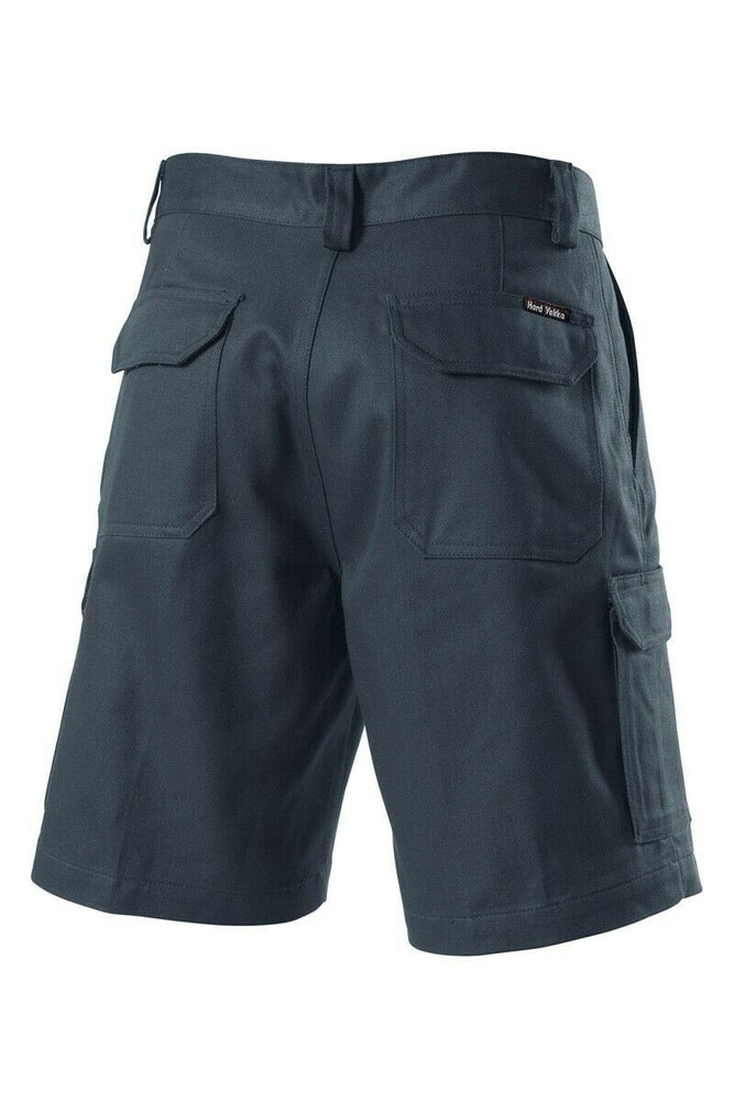 Hard Yakka Generation Gen Y Cotton Cargo Drill Shorts Work Tough Y05500