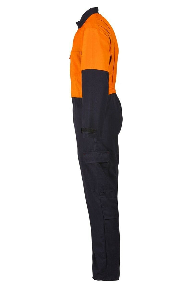 Mens Hard Yakka Protect Hi-Vis 2 Tone Tecasafe Plus Coverall Safety FR Y00302