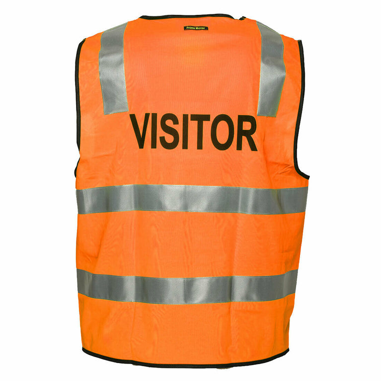 Portwest Visitor Zip Vest D/N 2 Tone Reflective Tape Work Safety MZ106