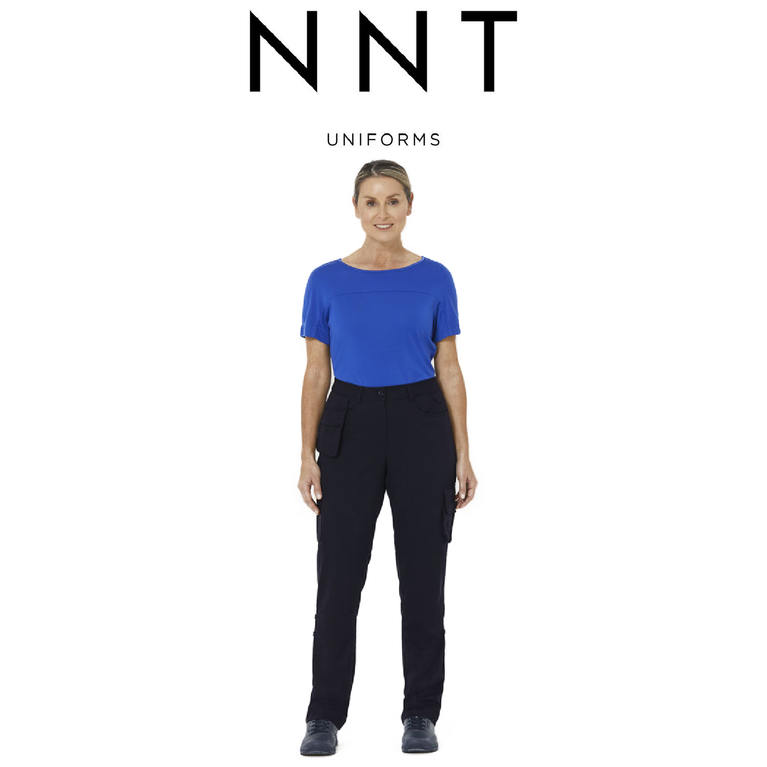 NNT Women P/V Gaberdine Flexi-Waist Pant Formal Cargo Work Business Pants CAT3TY