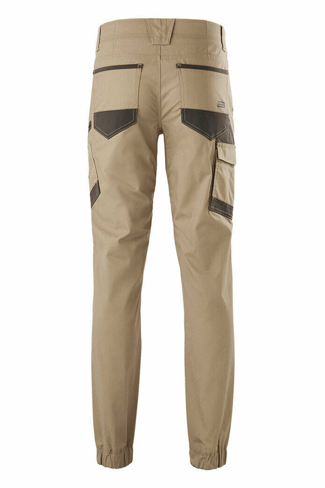 Hard Yakka Mens Raptor Cuff Pants Work Safety Tough Comfy Cargo Wear Y02717