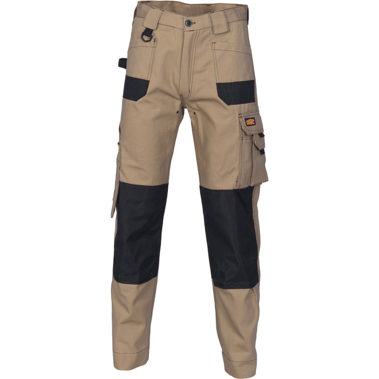 DNC Workwear Duratex Cotton Duck Weave Cargo Pants Work Safety Pant 3335