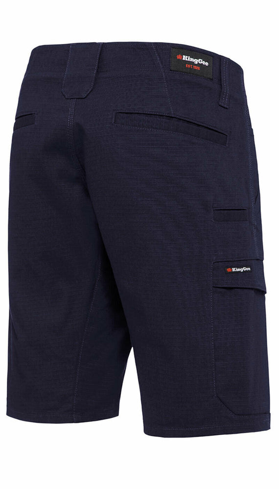 KingGee Mens Workcool Pro Shorts Comfort Stretch Work Cargo Tough Ripstop K17006