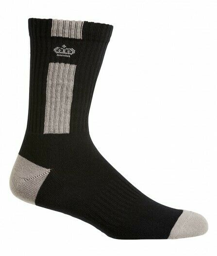 KingGee Crew Cotton Work Socks 5 Pack Padded Footbed Workwear K09035