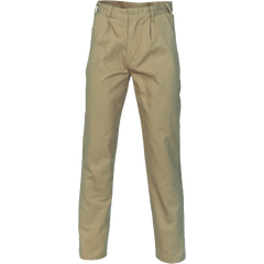 DNC Workwear Mens Cotton Drill Work Pants Flame Retardant Heavyweight Work 3311