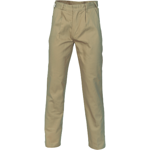 DNC Workwear Mens Cotton Drill Work Pants Flame Retardant Heavyweight Work 3311