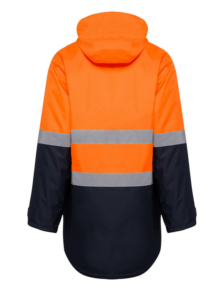 KingGee Hi Vis Reflective Insulated Jacket Construction Waterproof K55010