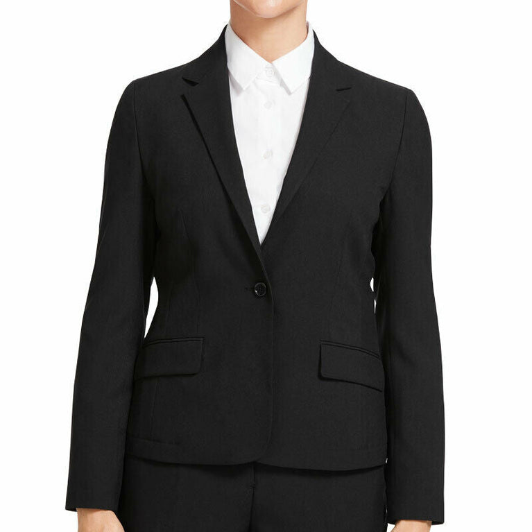 NNT Womens Helix Dry Poly 1 Button Mid Length Long Sleeve Business Jacket CAT1E4