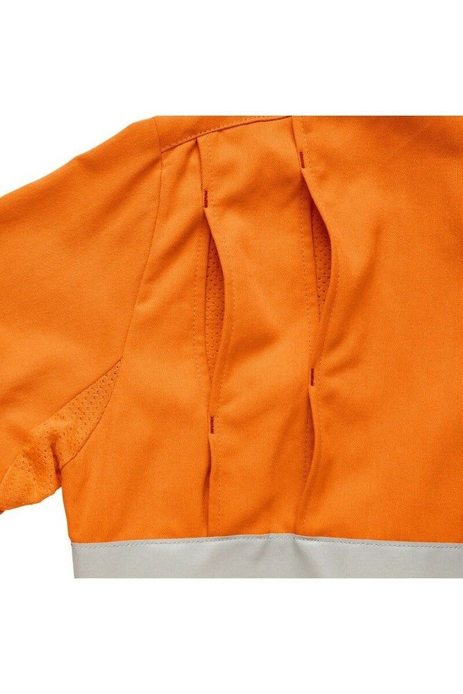 Mens Hard Yakka Protect Hi-Vis 2 Tone Tecasafe Plus Coverall Safety Taped Y00303