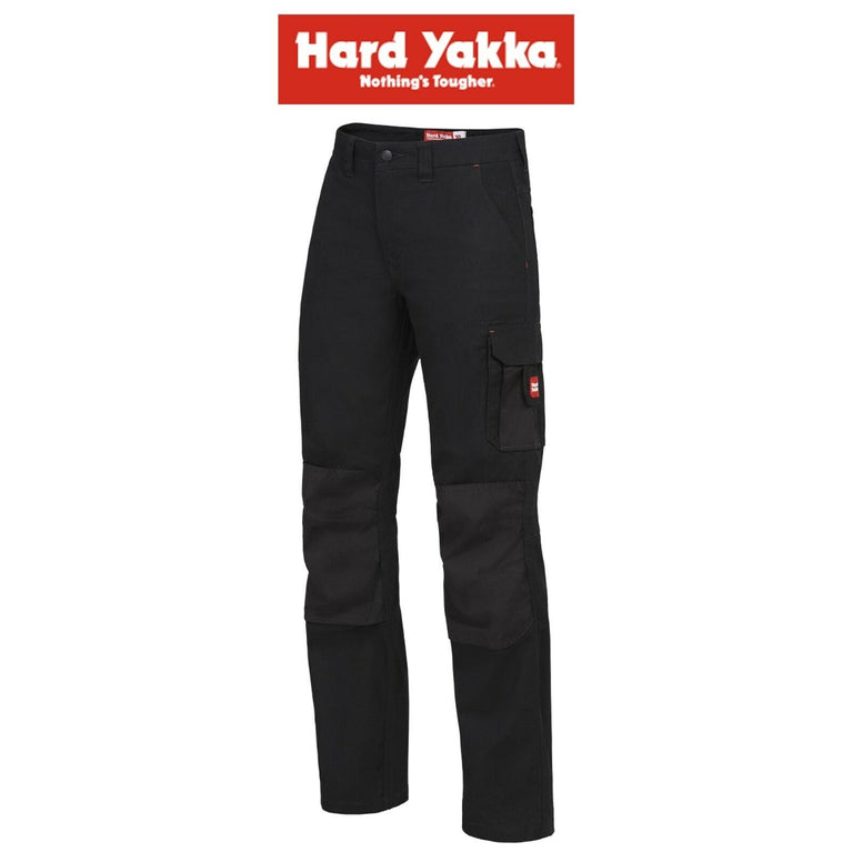 Hard Yakka Womens Legends Work Tough Pants Cargo Panama Weave Cotton Y08079