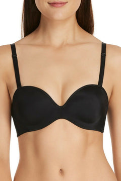 Women Berlei Bra Ultimate Padded Strapless Silicone Wire Bonning Straps Y441S