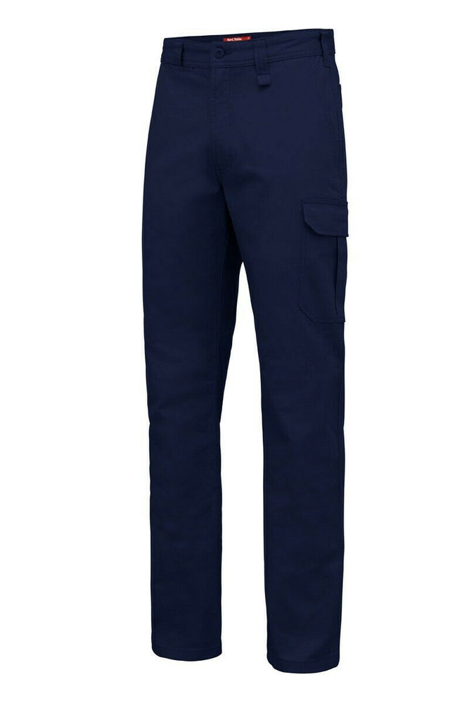 Hard Yakka Core Basic Cargo Stretch Cotton Drill Work Pants Tradie Y02597