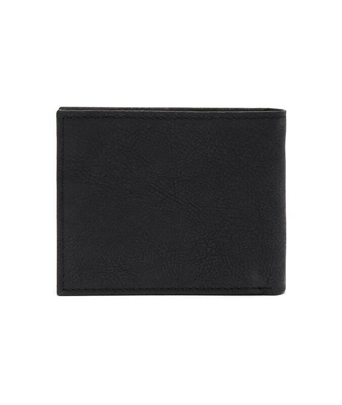 KingGee Mens Genuine Leather Bi-Fold Wallet RFID Secure 9 Card Slots K09037