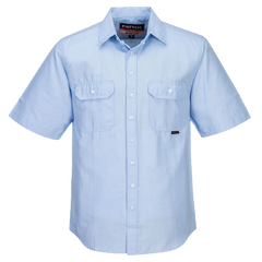 Portwest Adelaide Shirt, Short Sleeve, Light Weight Button Front Closure MS869