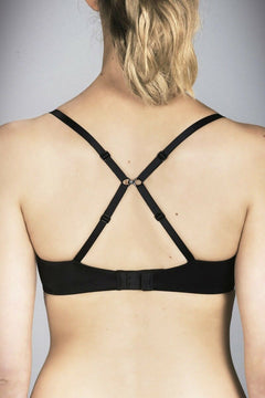 Berlei Youth My First Bra Wirefree Wire Free Contour Bra Black White Womens