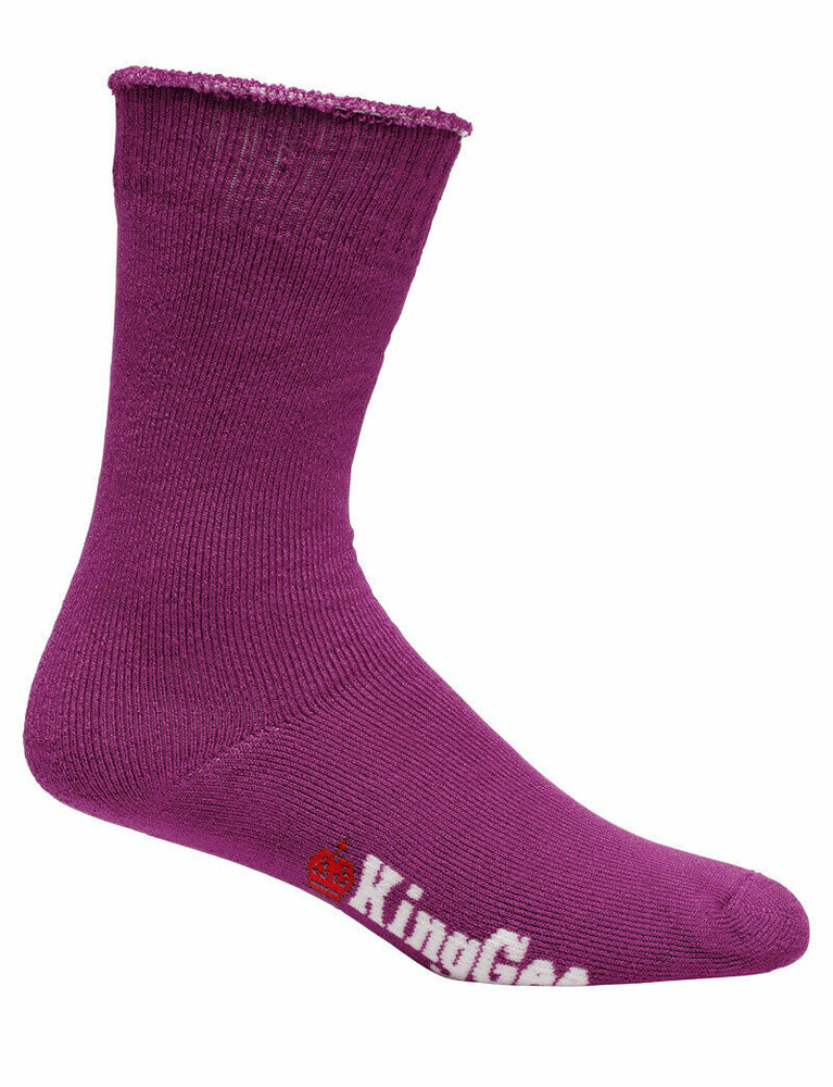 KingGee Womens Bamboo Work Socks 3 Pack Comfy Made in Australia Workwear K49271