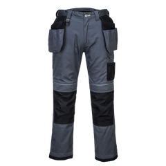 Portwest PW3 Holster Work Pants Reflective Cargo Pocket Comfort Shorts T602