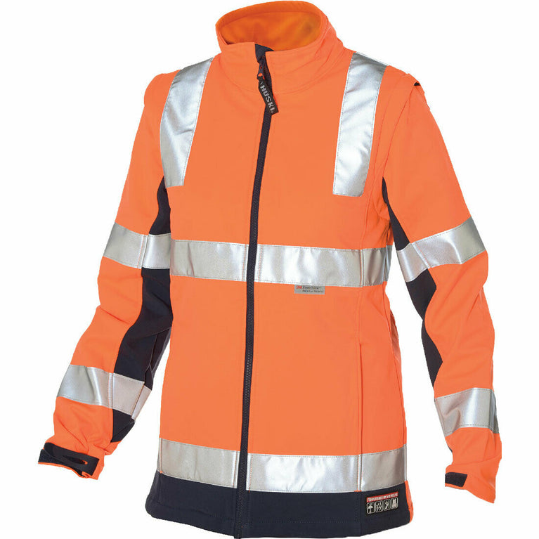 Portwest Women Huski Kimberly Jacket Softshell Reflective Hi-Vis Safety K7003