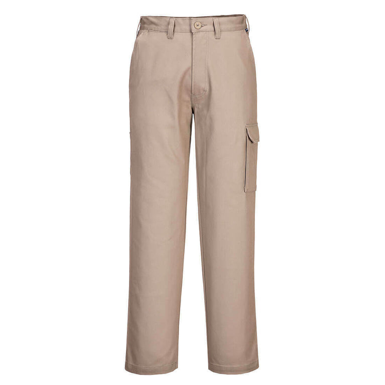 Portwest Mens Prime Mover Cargo Pant Work Cotton Drill Tough Job Pants MP700