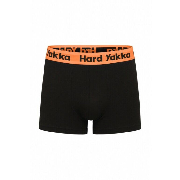 Hard Yakka Mens Cotton Trunk 5 Pack Elastic Waistband Trunks Underwear Y26578