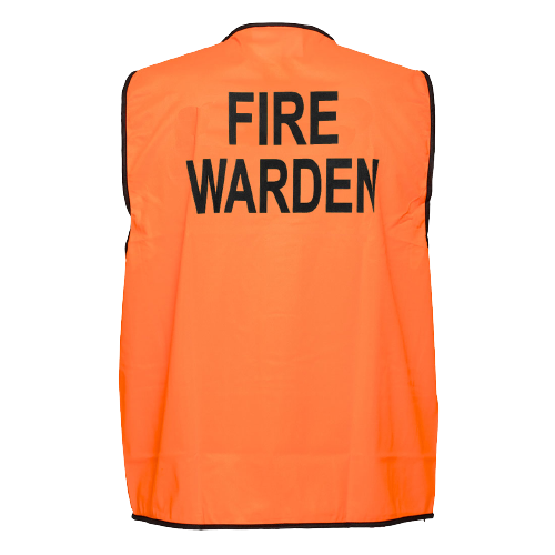 Portwest Fire Warden Hi-Vis Vest Class D Comfort Tape Work Safety MV118