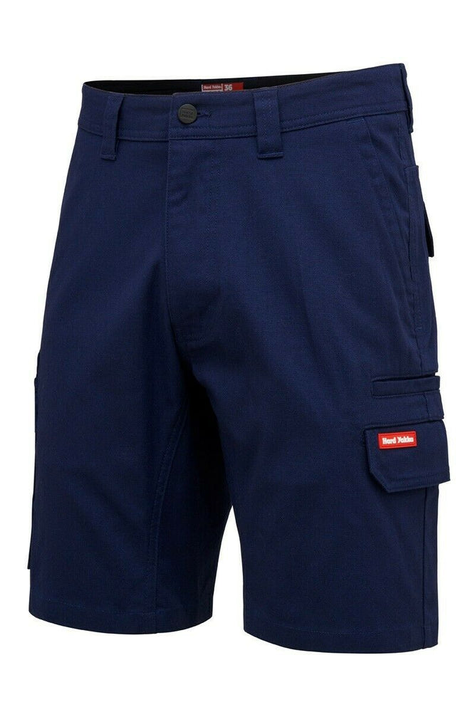 Hard Yakka 3056 Stretch Shorts Cargo Canvas Cotton Tough Work Short Y05411