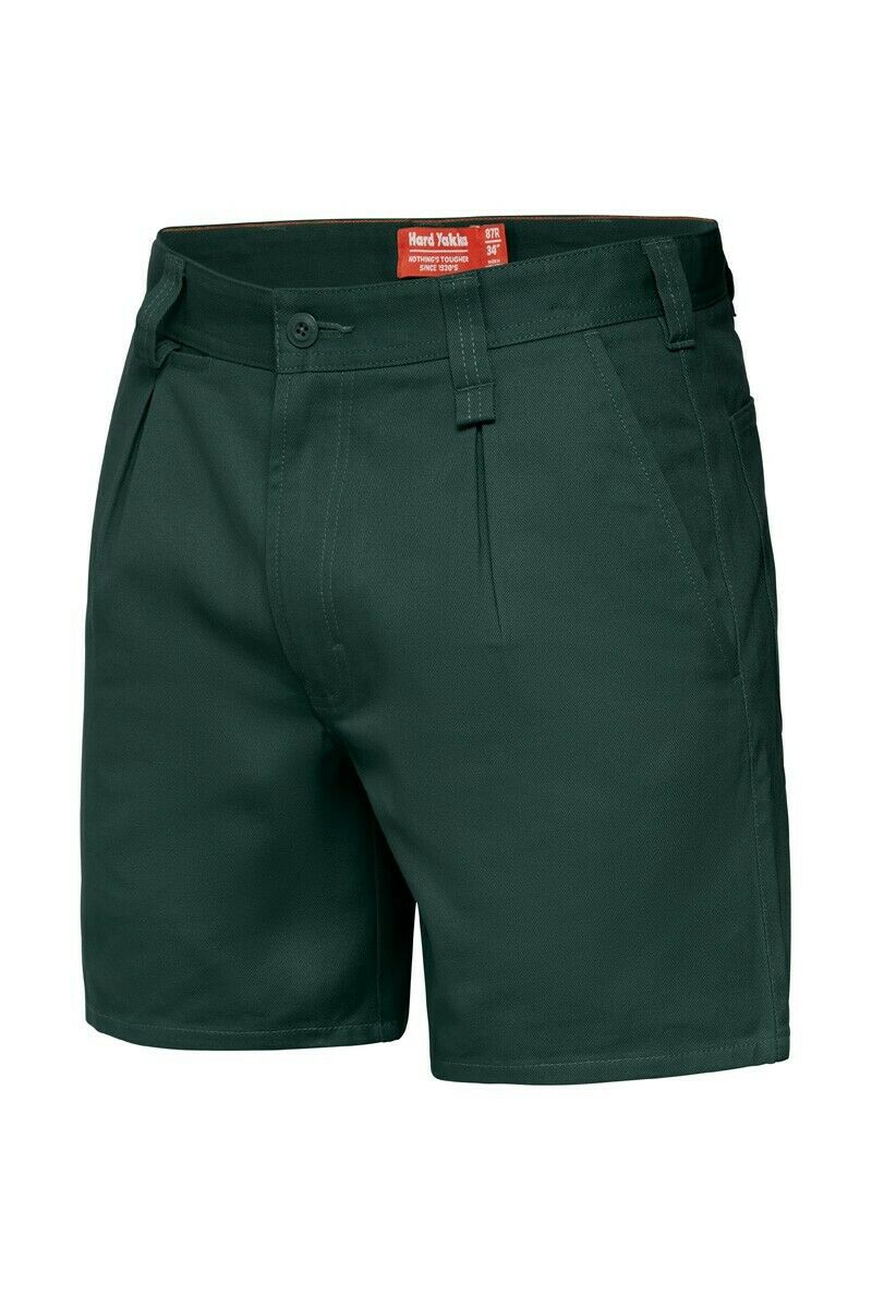 Hard Yakka Drill Short Belt Loop Shorts Cotton Work Tough