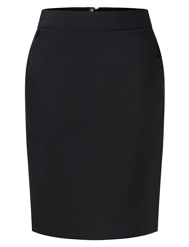 NNT Womens Business Helix Dry Poly Pencil Skirt Detail Invisible Zip CAT2NH