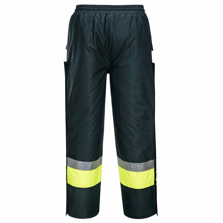 Portwest Mens Huski Freezer Pants Waterproof Reflective Taped Work Safety K8047